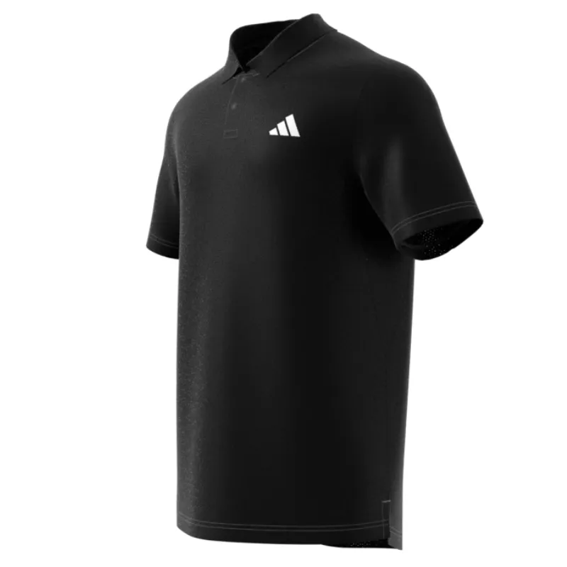 Adidas Club Mens Tennis Polo Shirt - Black