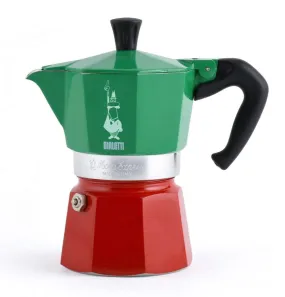 Bialetti Moka Espresso Italia Collection 6 Cups 9 Oz - 270 ml