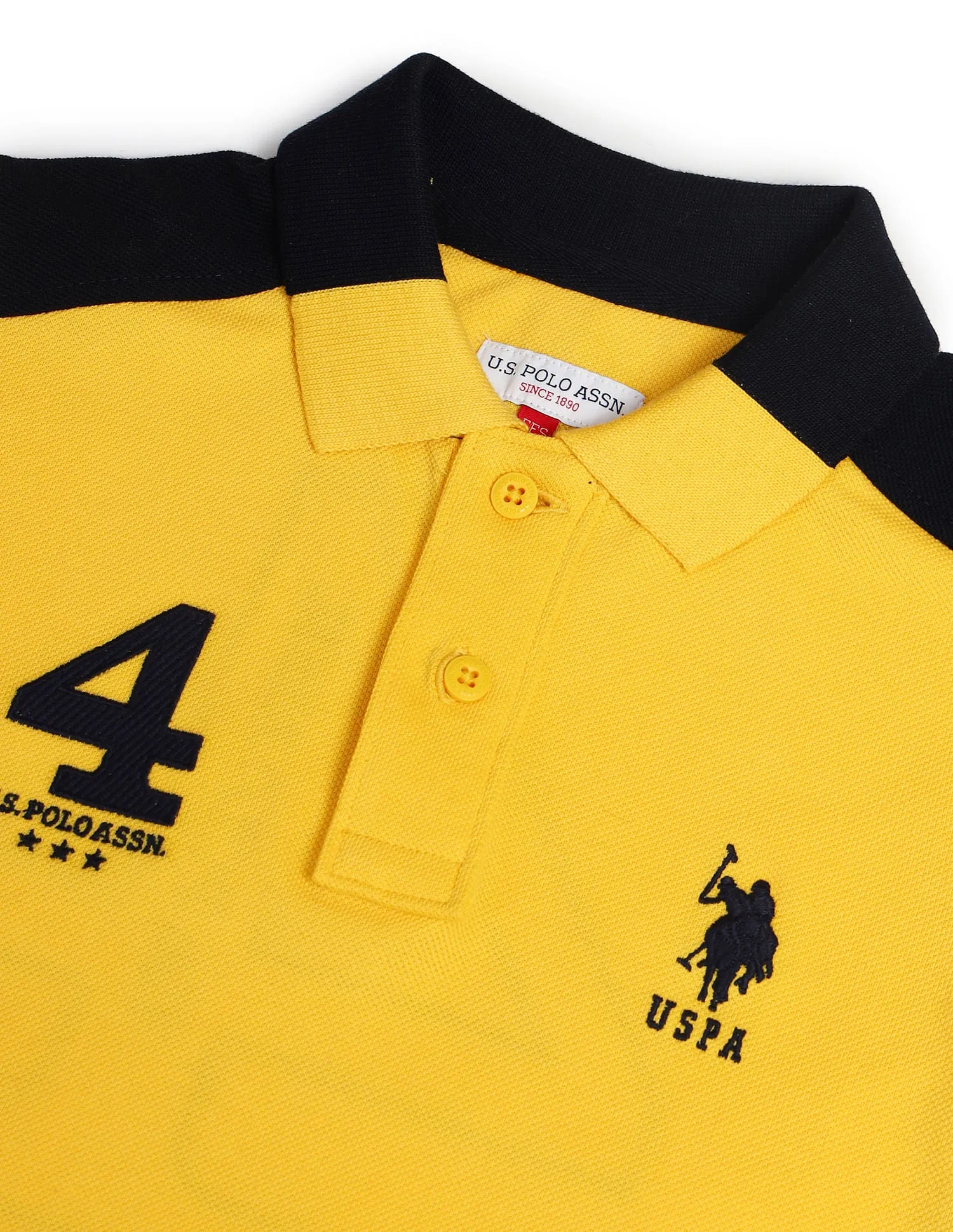 Boys Cotton Printed Polo Shirt