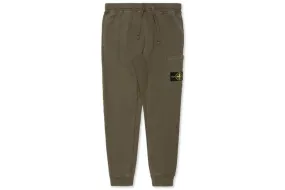 Brushed Fleece Pants - Olive Green