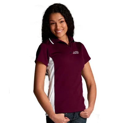 Charles River Women's Color Blocked Wicking Polo