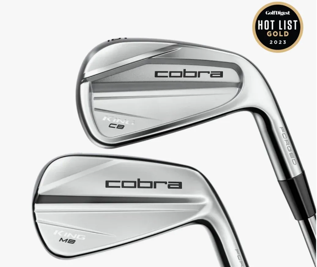 Cobra KING CB/MB Flow Irons Steel (2023)