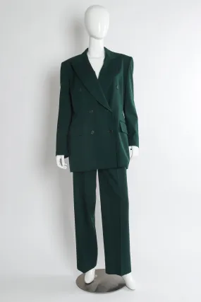 Double Breasted Blazer & Pant Suit Set