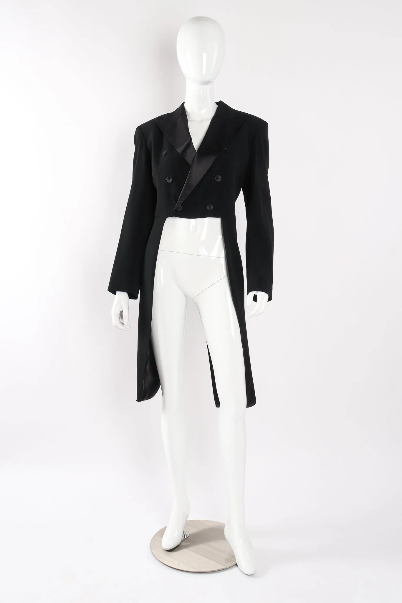 Double Breasted Long Tailcoat