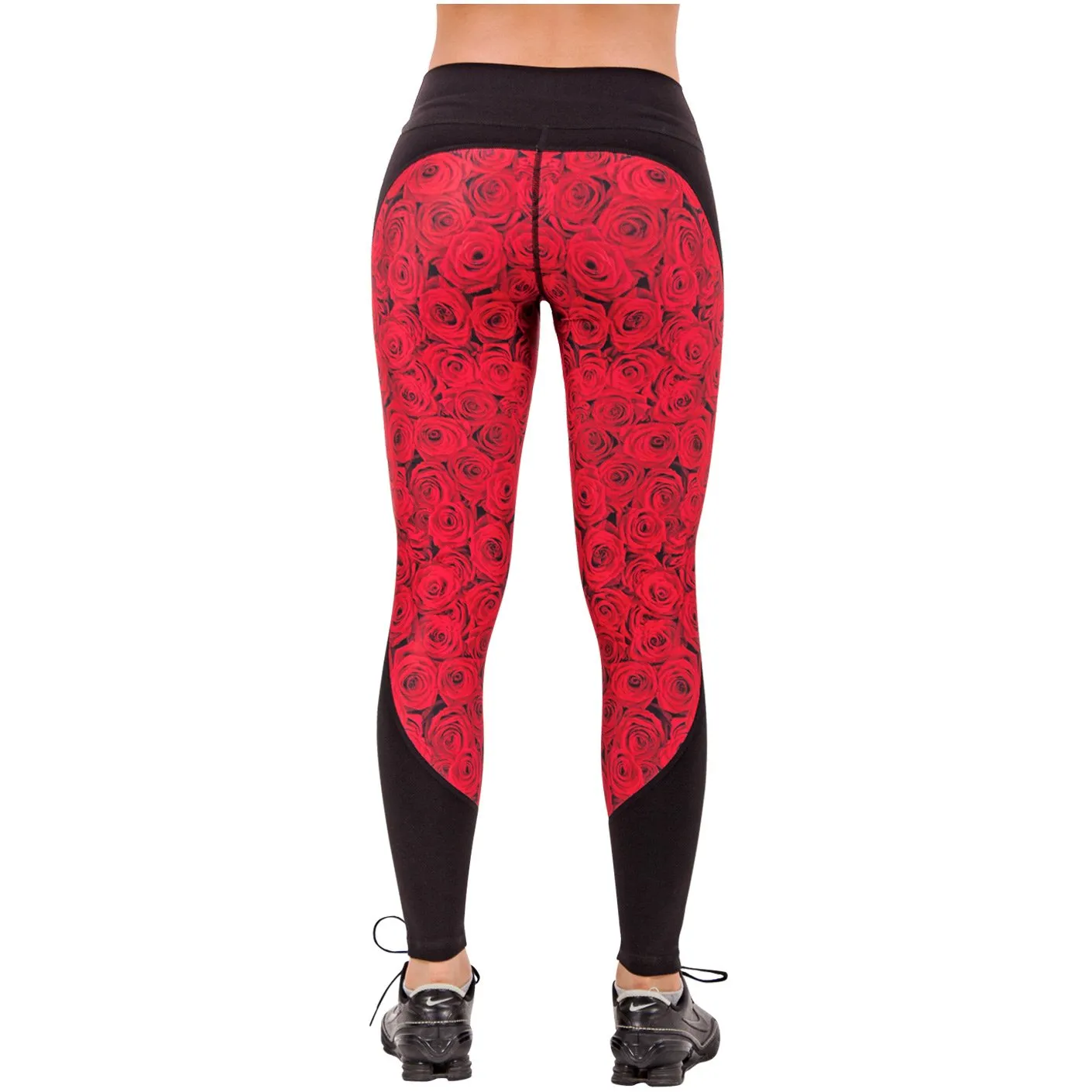 FLEXMEE 946070 | Luxury Roses Sublimated Active Sports Leggings | Polyamide