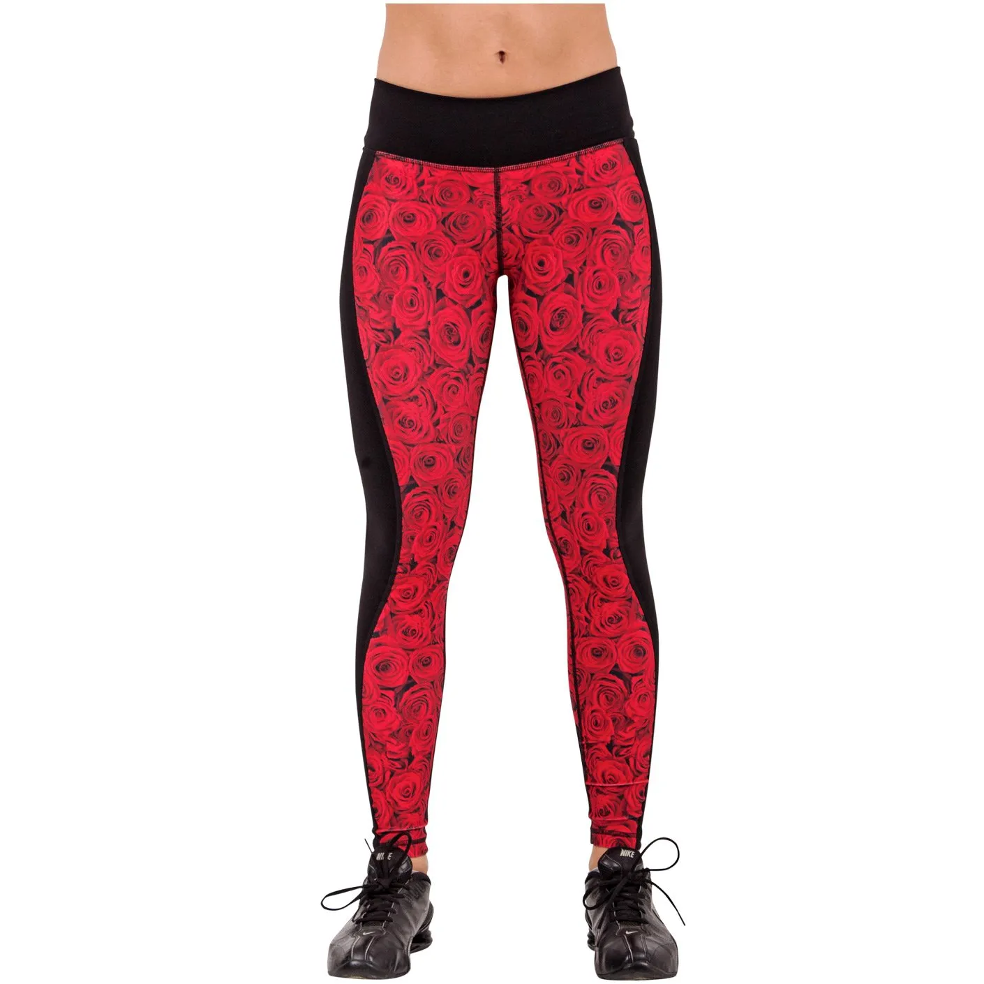 FLEXMEE 946070 | Luxury Roses Sublimated Active Sports Leggings | Polyamide