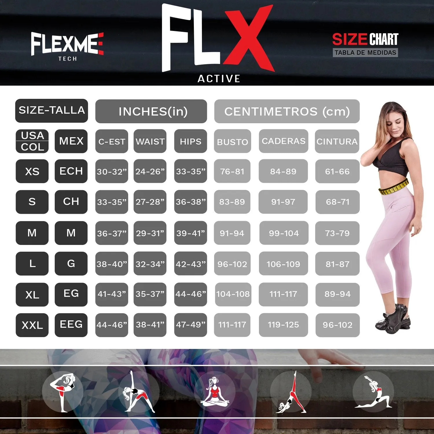 FLEXMEE 946070 | Luxury Roses Sublimated Active Sports Leggings | Polyamide