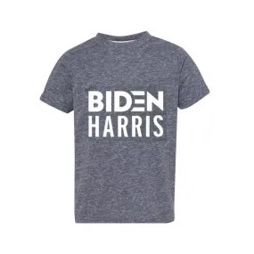 FP kids election "Biden Harris" tee (white/navy grey)