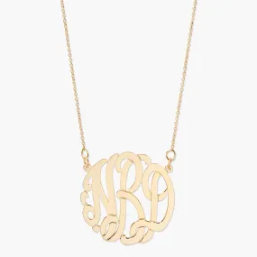 Fulton Classic Monogram Necklace