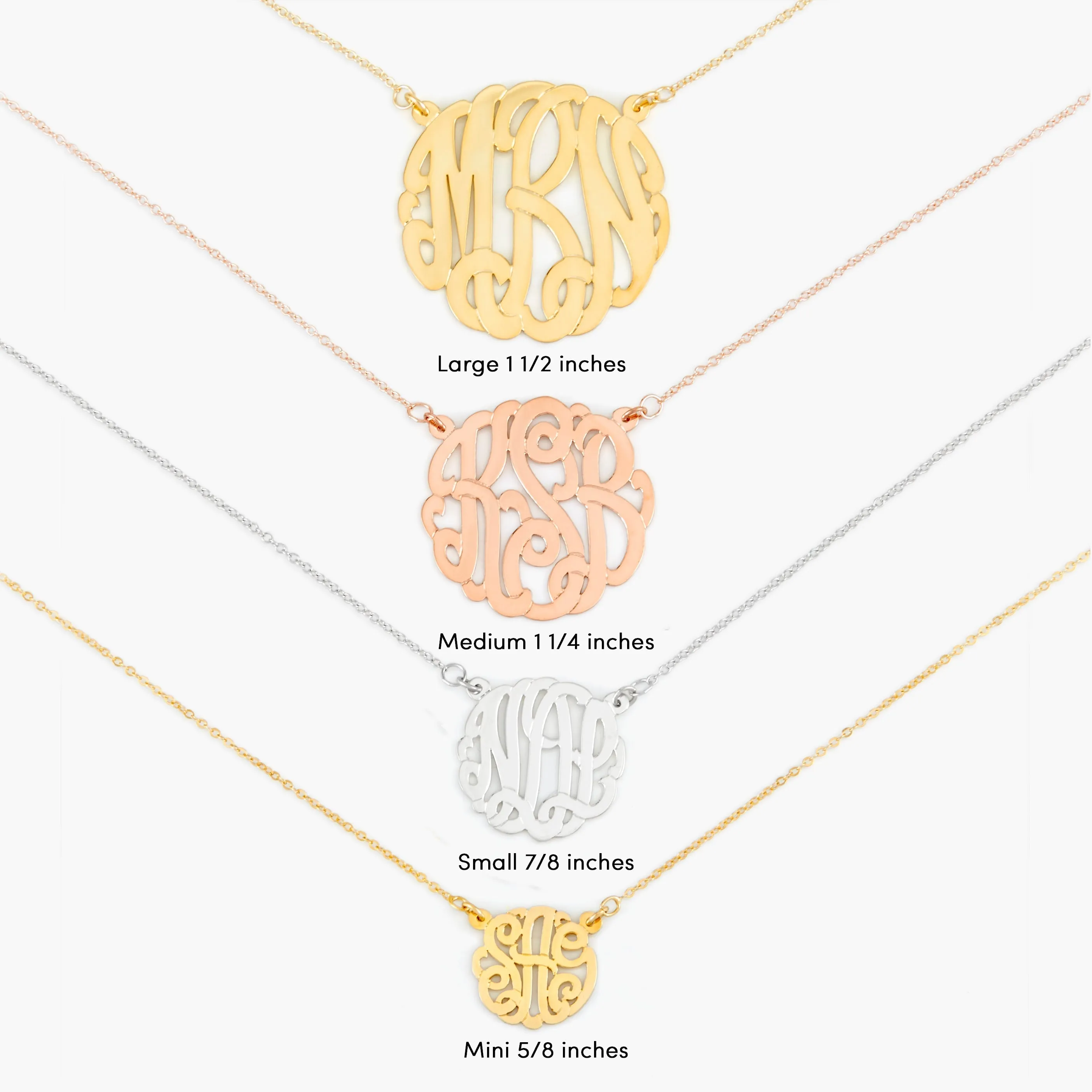 Fulton Classic Monogram Necklace