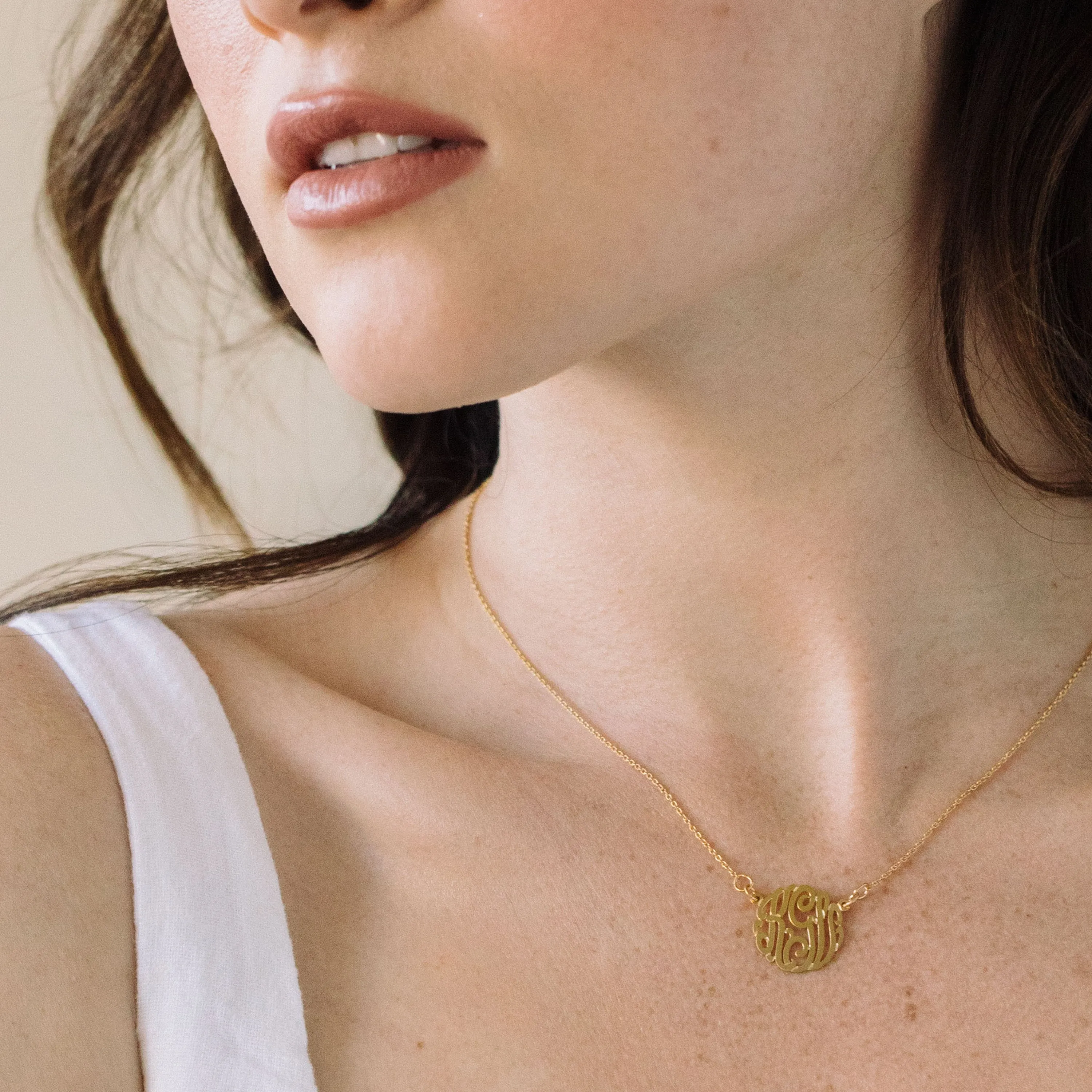 Fulton Classic Monogram Necklace