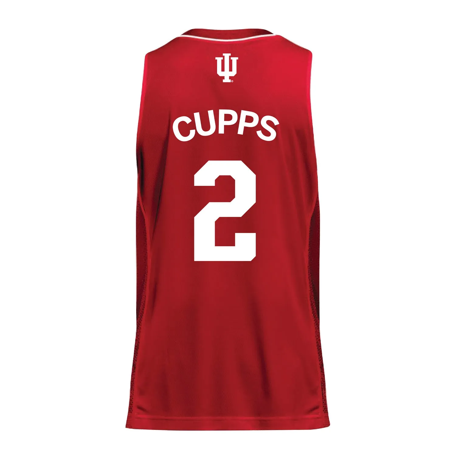 Indiana Hoosiers Adidas Men's Basketball Crimson Student Athlete Jersey #2 Gabe Cupps