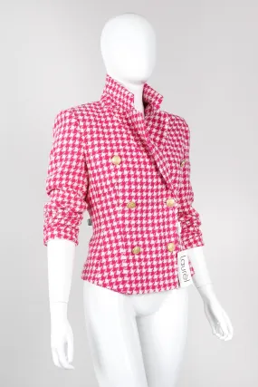 Laurél Houndstooth Blazer