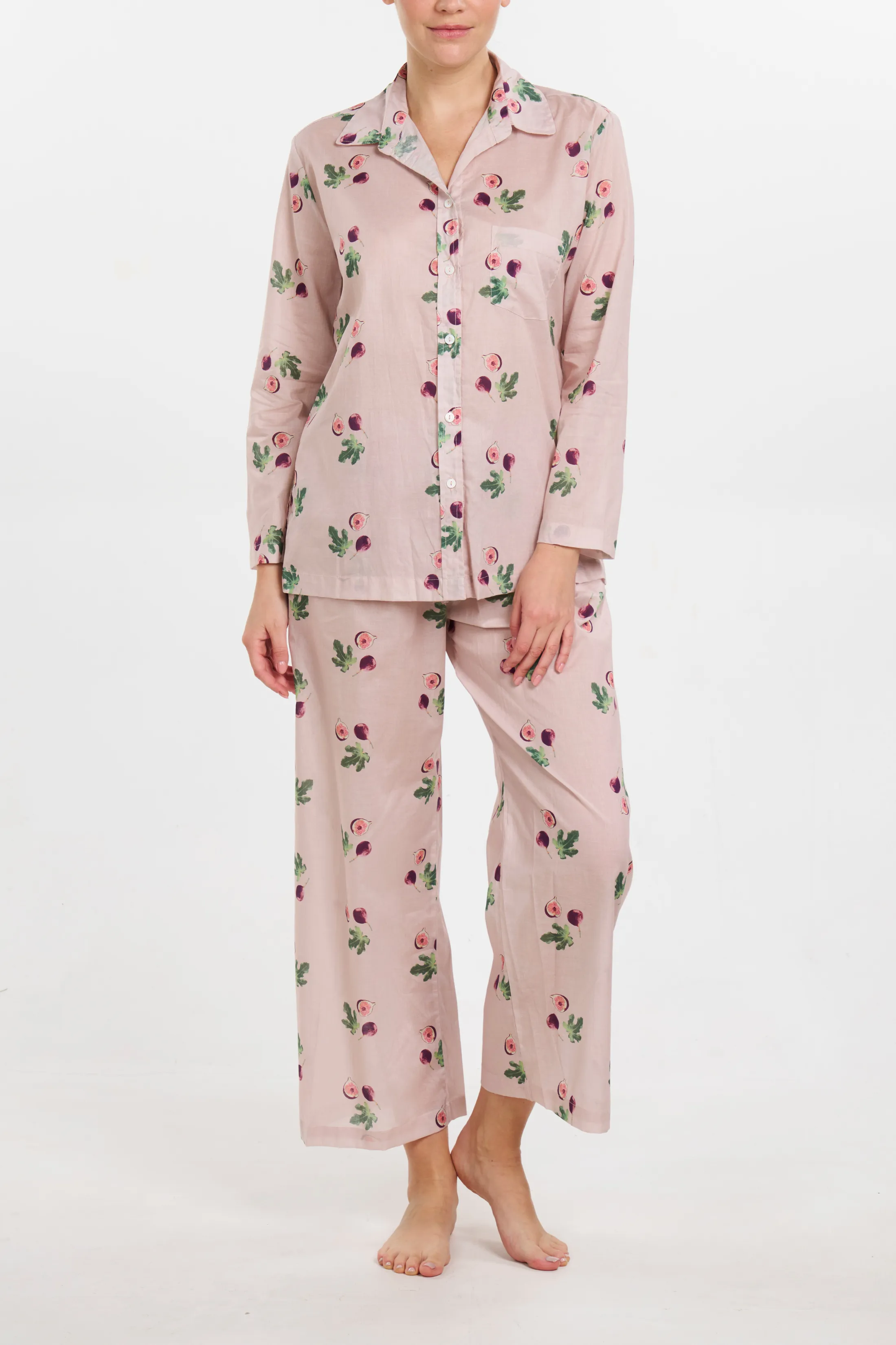 Long Sleeve PJ Set - Figs