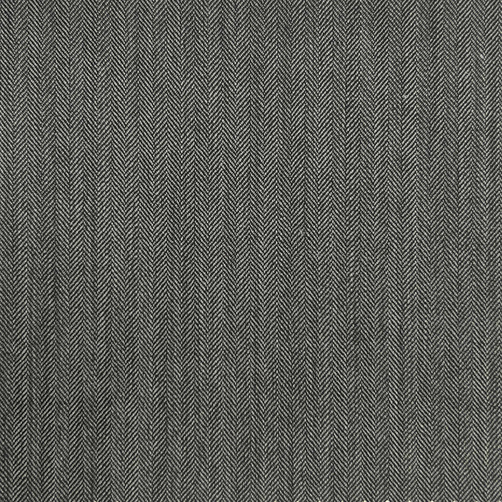 Medium Grey Mini Herringbone