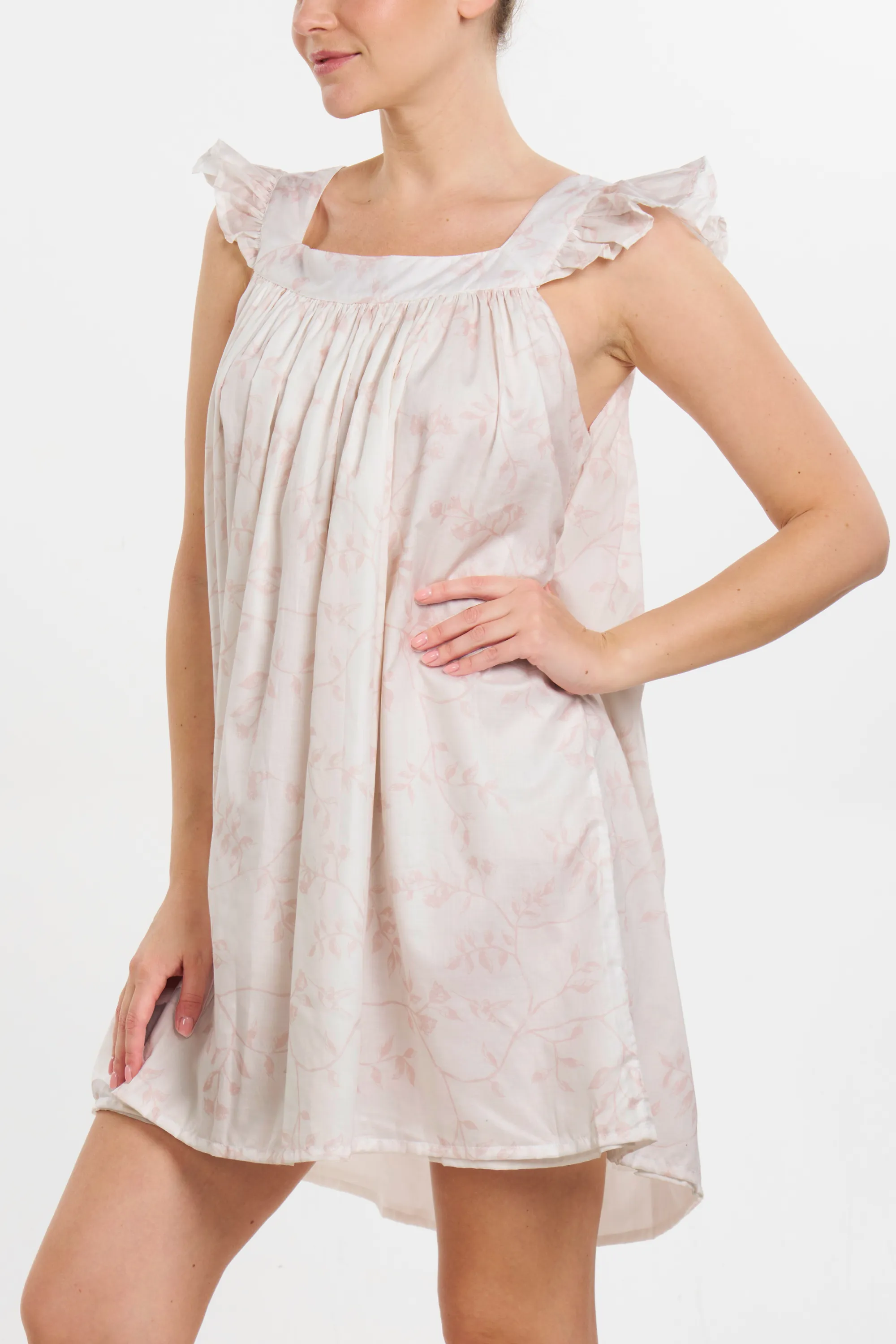 Monarch Nightie - Hummingbird Pink