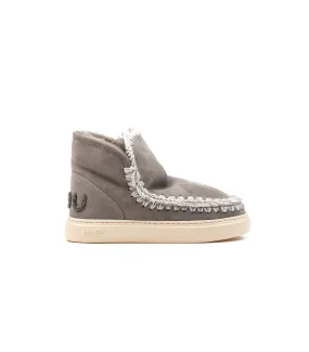 Mou Eskimo Sneaker Bold Glit Logo Anthracite Woman