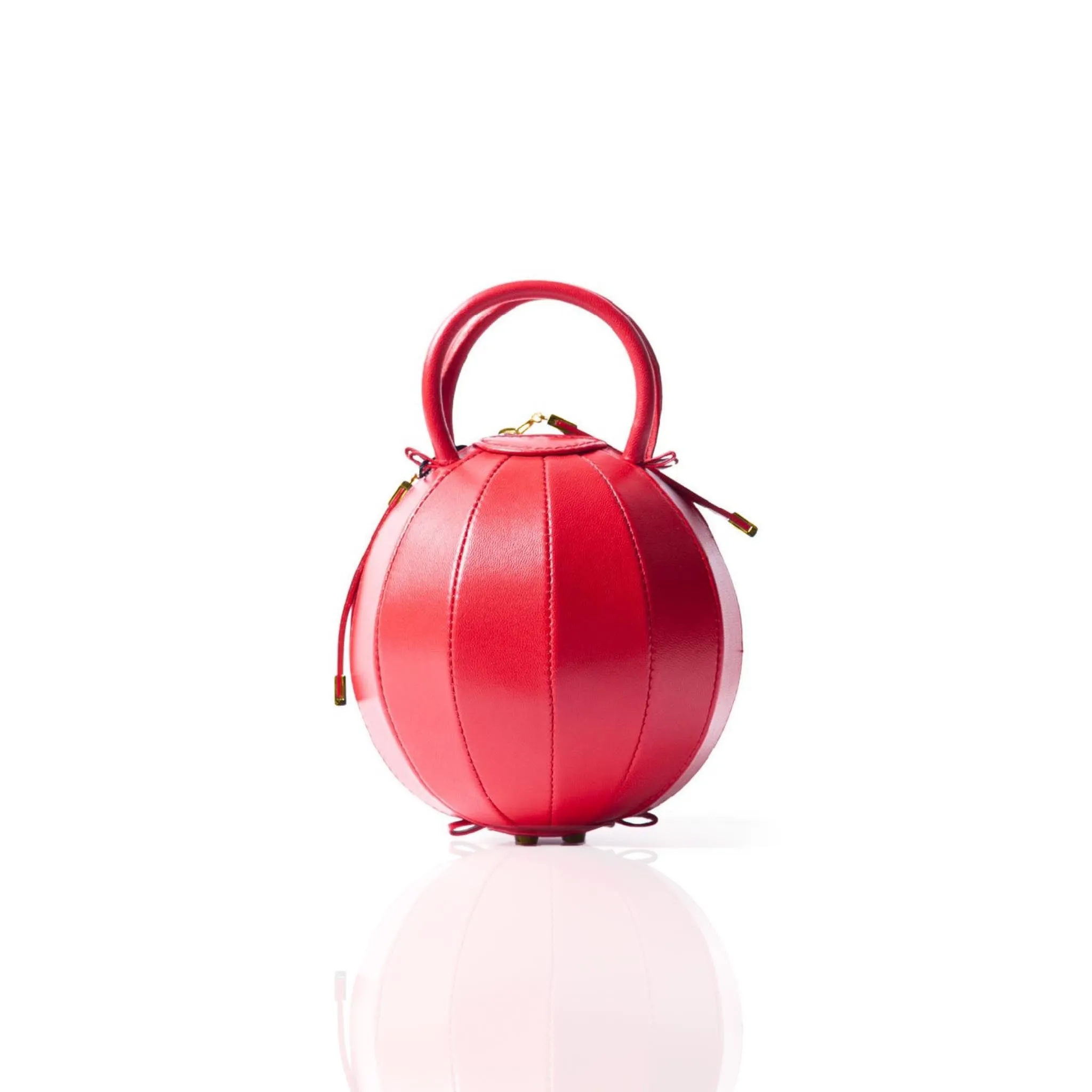 PILO Iconic Red Leather Mini Bag