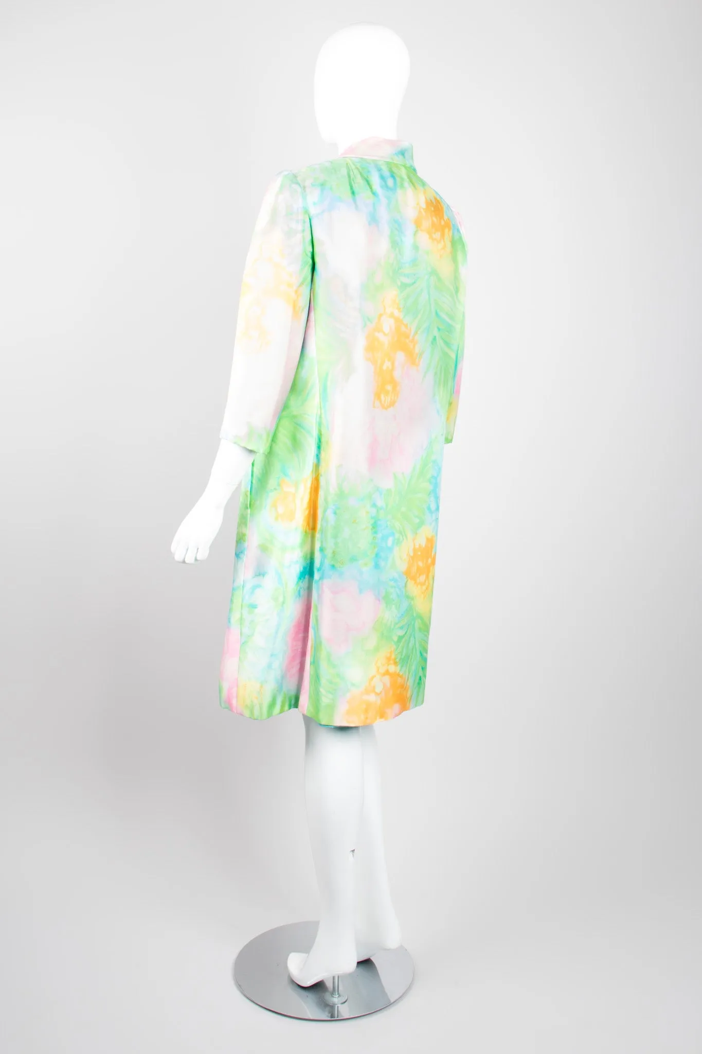 Silk Watercolor Coat