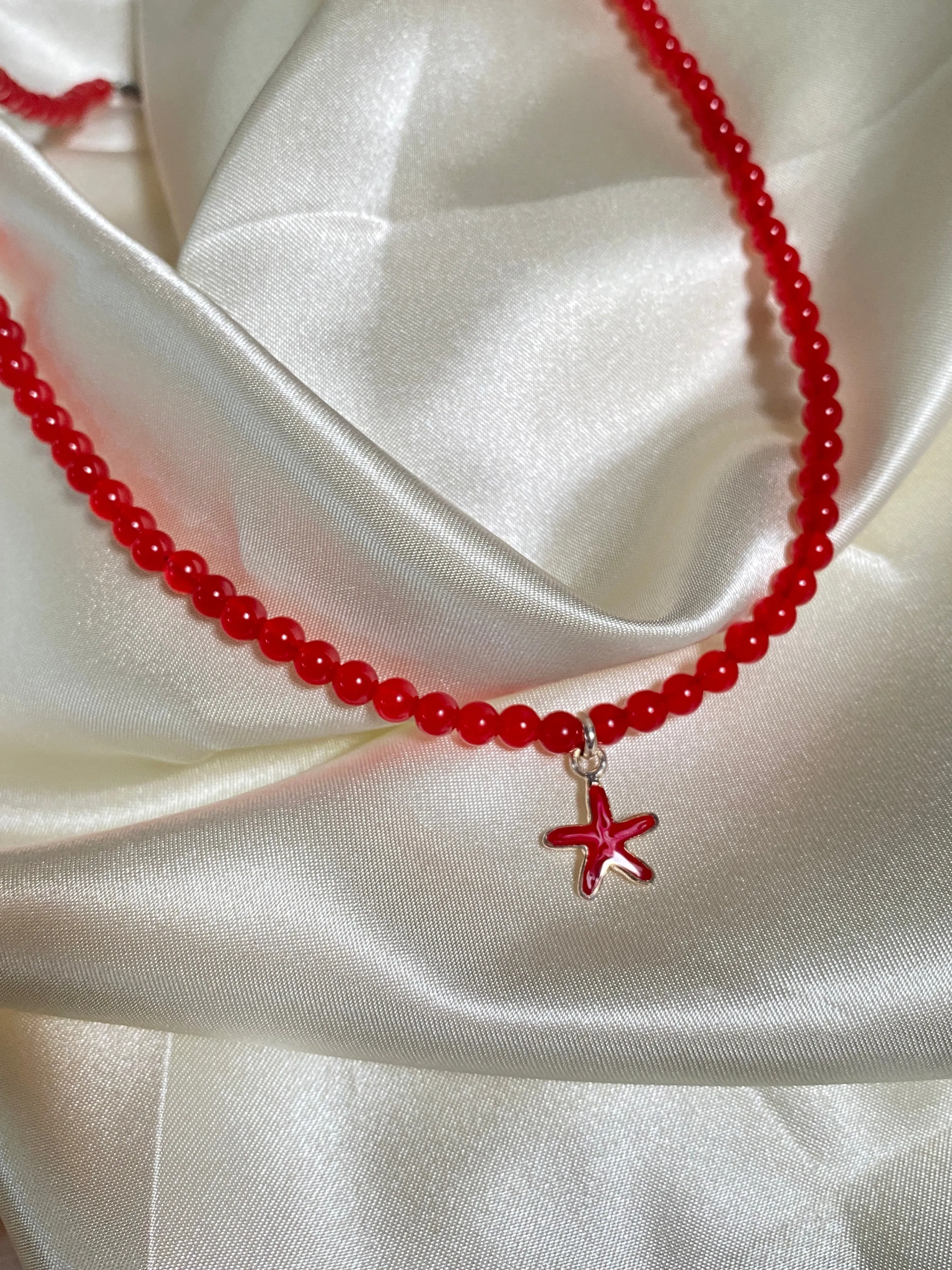 Starfish Beaded Necklace