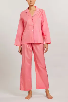 Wide Leg Sport PJ Set - Tea Rose